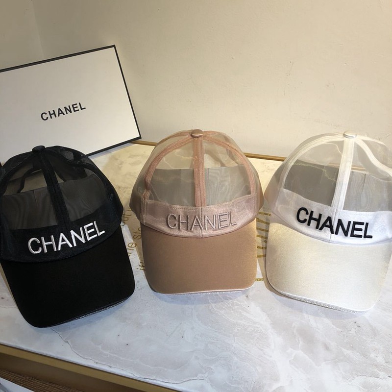 シャネル/Chanel 野球帽 キャップ ブランド風 メッシュ コロナ対策 ハンチング 速乾性