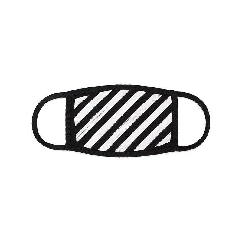 オフホワイト ブランド風マスク Off White マスクメンズ  レギュラーサイズ 夏専用 接触冷感
