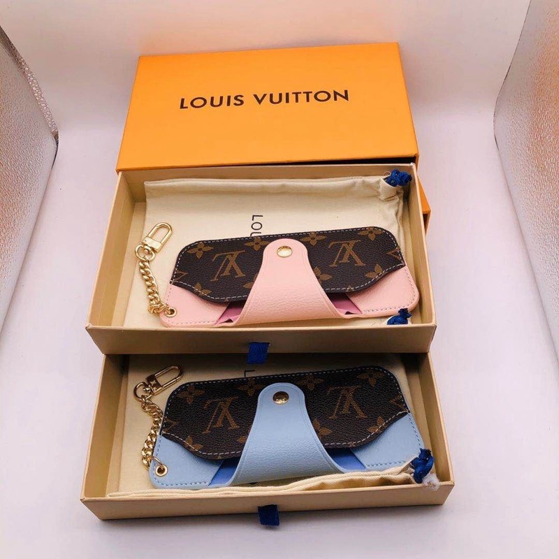 Louis Vuitton/ルイヴィトン風 ガネケース エスカル レザー 高級革 メガネケース サングラスケース
