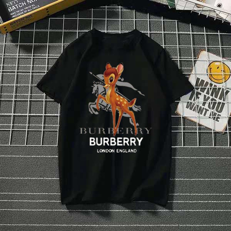 T-shirt カップル ファッション burberry ヨーロッパとアメリカトレンド メンズ レディース