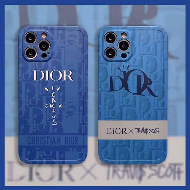 DIOR モノグラム 保護カバーお洒落アイフォン12/xs/11/8 plusケースジャケット型激安