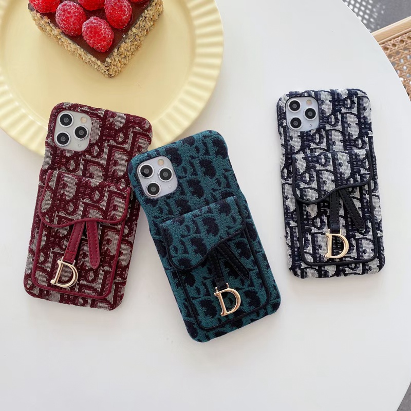 Dior/ディオール ブランド iphone13 mini/13 pro/13 pro maxケース カード入れ ペアお揃い