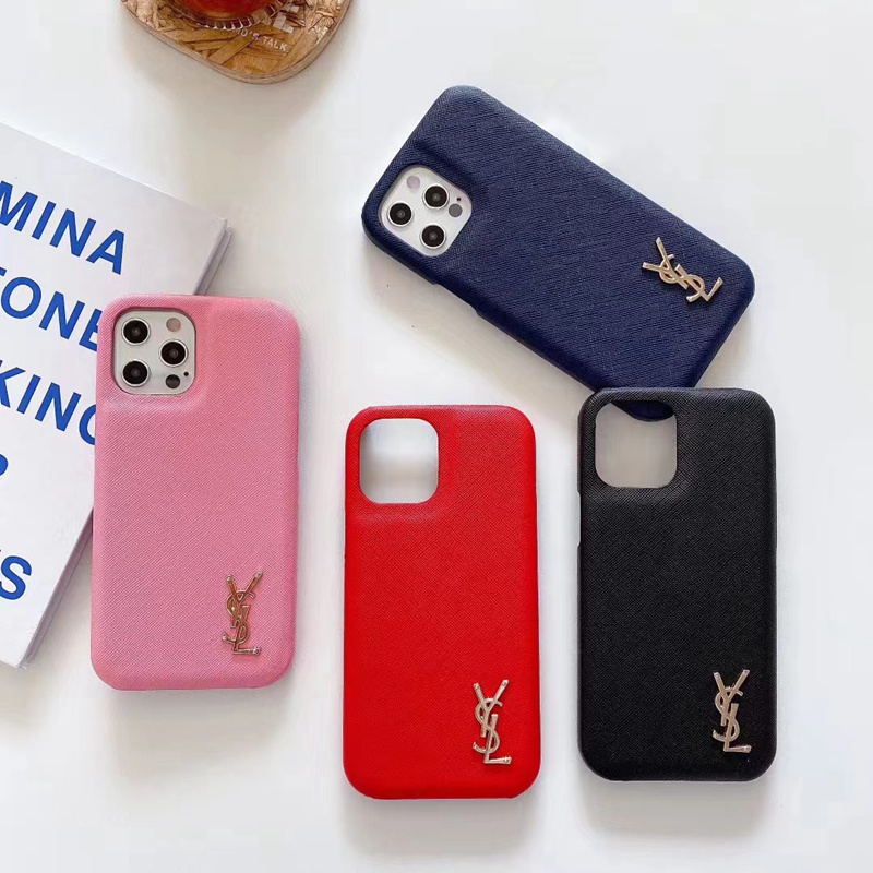 イブサンローラン iphone 13/13 pro/13 pro max/13 miniケース ブランド Yves Saint Laurent レザー