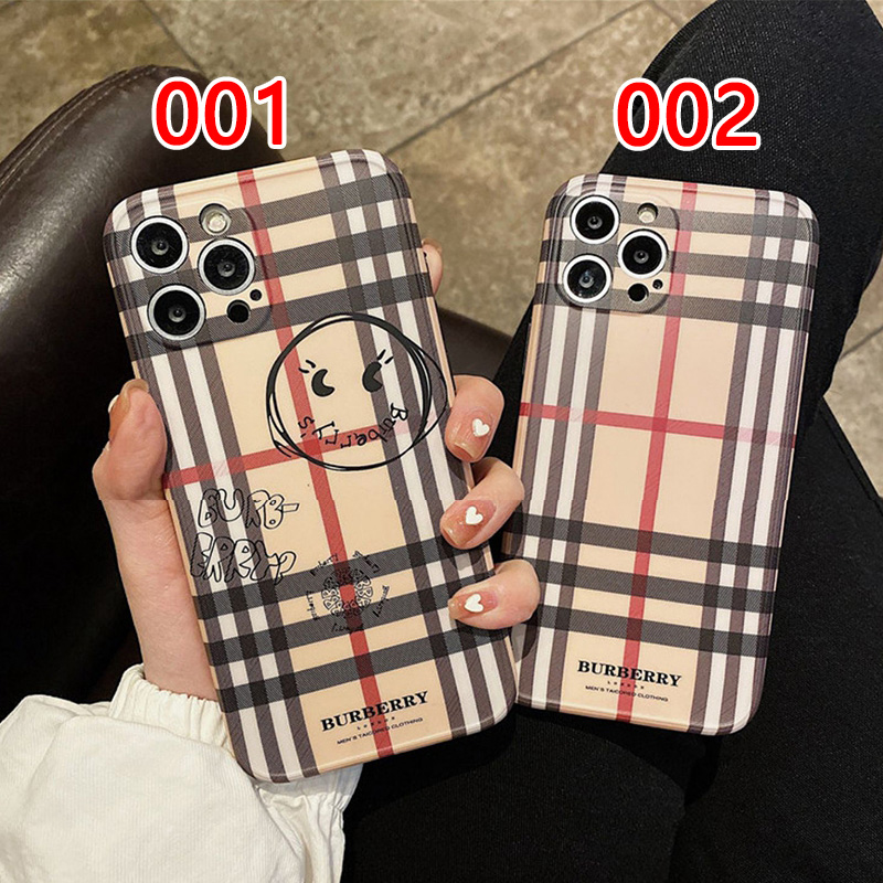 Burberry/バーバリー ブランド経典iphone13/13mini/13promaxケースジャケット型モノグラム