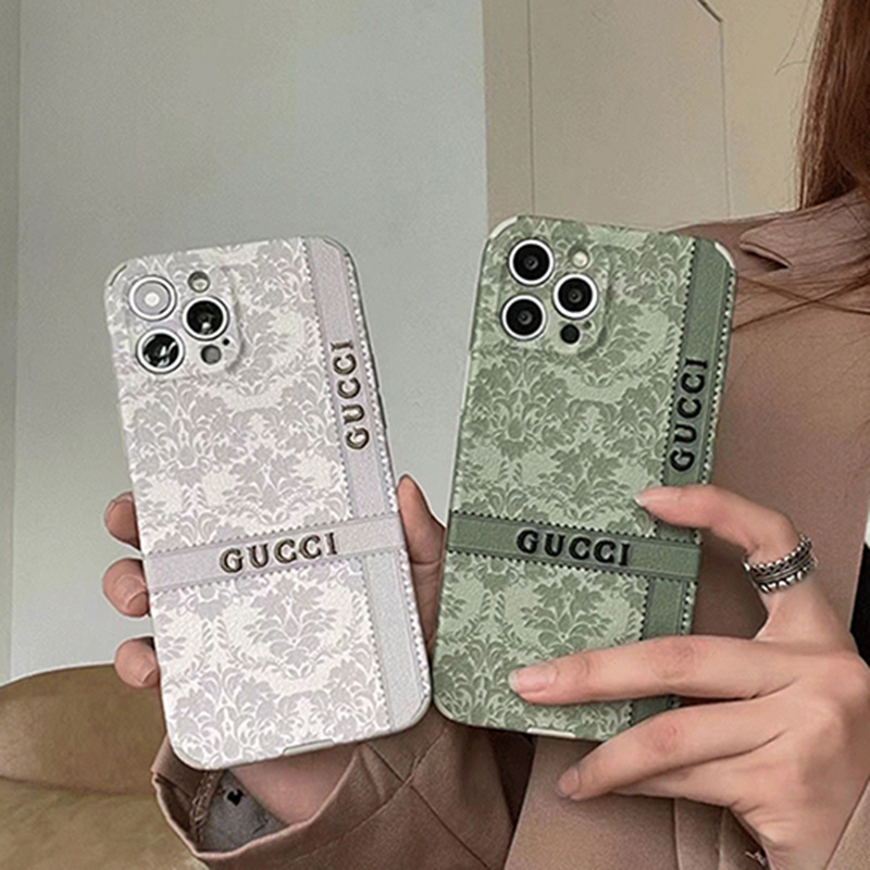 Gucciアイフォン12/12mini/12promaxケース激安スマホケースレザー製