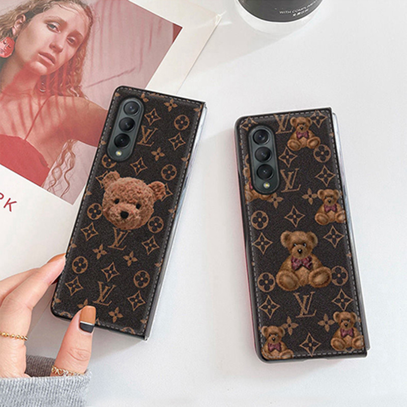 LV　ブランド　モノグラム ジャケット型　ギャラクシーzfold3カバー 激安 かわいい