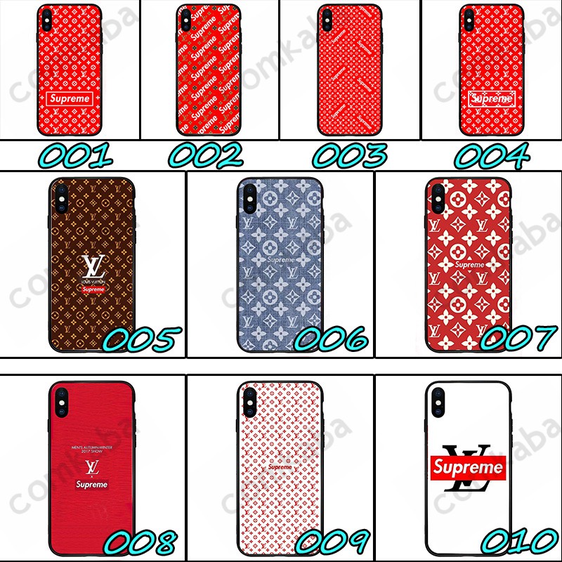 Supreme ルイヴィトン コラボ ブランド iphone 13 mini/13 pro/13 pro max/13/12sケース LV 全機種対応