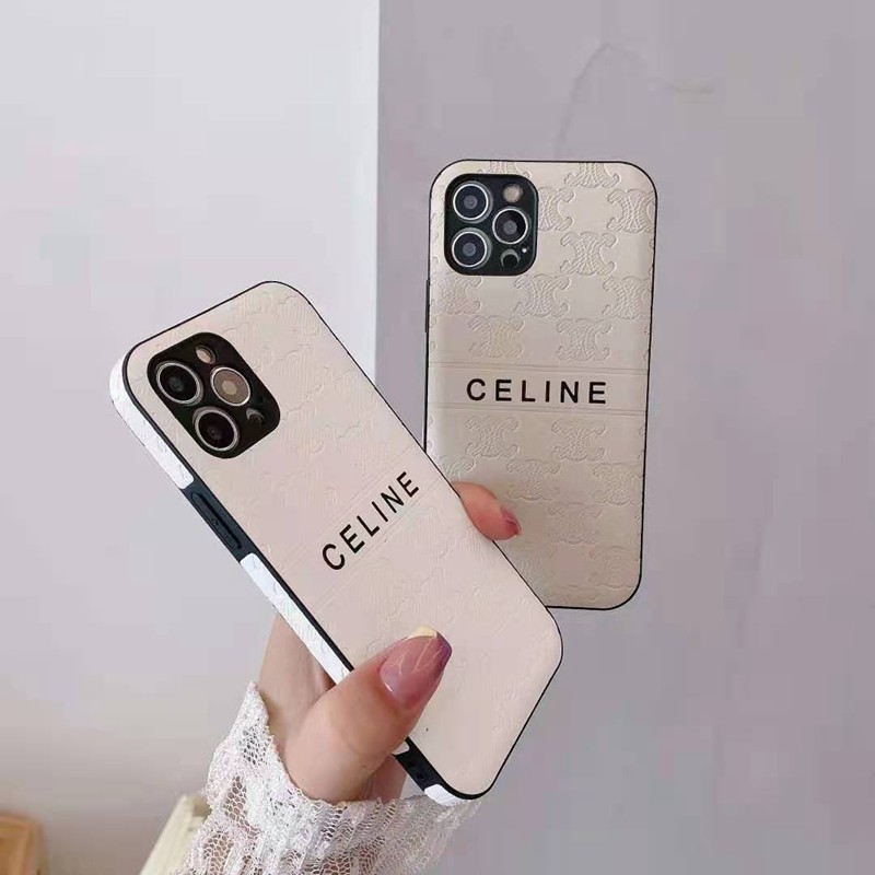 Celine/セリーヌ iphone13 mini/13pro maxケース かわいい ブランド レザー モノグラム 安い アイフォン13