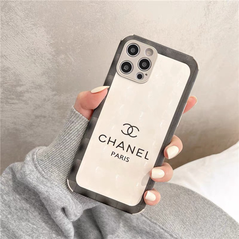 シャネルChanelブランドiphone12pro/12pro max/12mini/11スマホケース 可愛い シンプル 黒白 モノグラム アイフォンx/xr/xsカバー 大人気 男女兼用