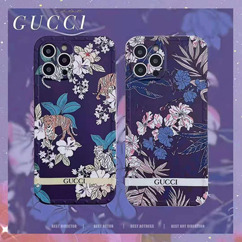 GUCCI ブランド風 iphone 13/12s/12mini/12 pro max/11 pro maxケース ins風 グッチ 虎柄 ジャケット型  全面保護