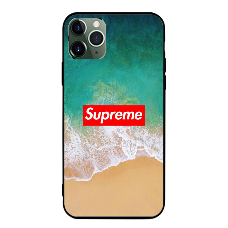 SupremeシュプリームNikeナイキ ブランド海岸線 iphone12mini/12pro maxケース 全機種対応Galaxy note20鞋子xperia5iiジャケット型