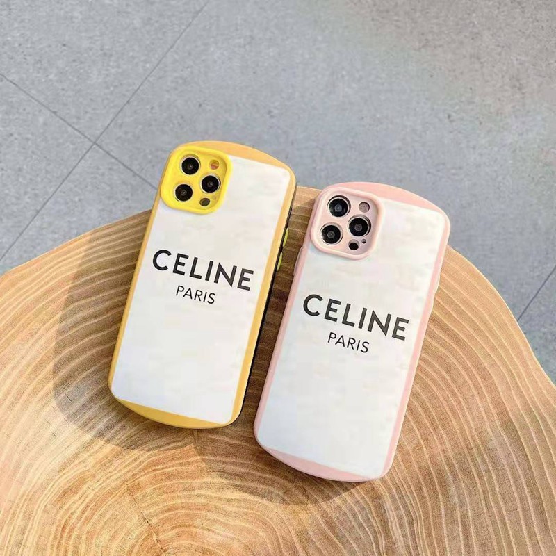 セリーヌ ブランド マウス型 スマホケース iphone12/12mini/12pro/12promaxケース CELINE シンプル ジャケット 曲げ ラジアン 女性向け iphone 11/x/8/7ケース 人気