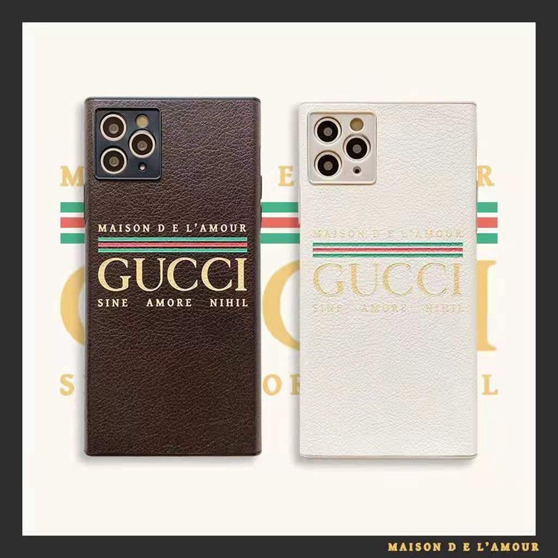 グッチ ブランド 子羊の皮 iphone 12/12 pro/12 pro max/12 miniスマホケース Gucci ブランド 四角 LINEで簡単にご注文可 メンズ iphone11/11pro/11 pro maxケース