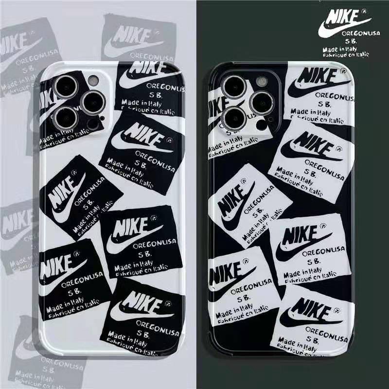 ナイキ ブランド iphone 12/12 pro/12 pro max/12 miniケース 人気 iPhone 11/11 pro/11 pro maxケース Nike 個性 ラベル アイフォンx/xr/xs/xs maxケース