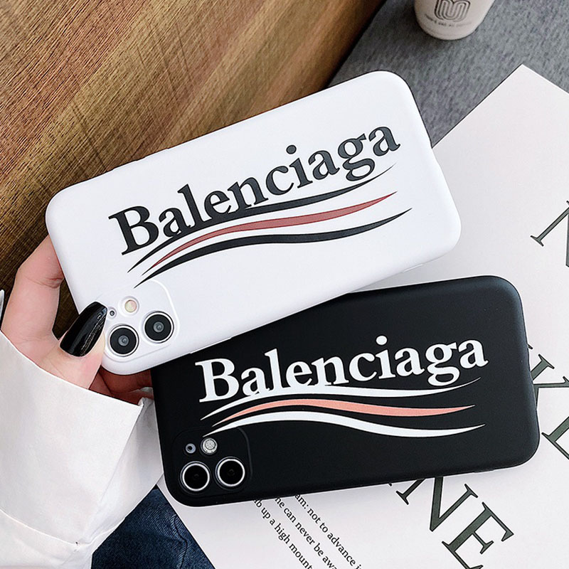 バレンシアガ ブランドiphone 12/12 pro/12 mini/12 pro maxケース シンプル balenciaga 個性潮 iphone x/xr/xs/xs maxケース 新品 可愛い