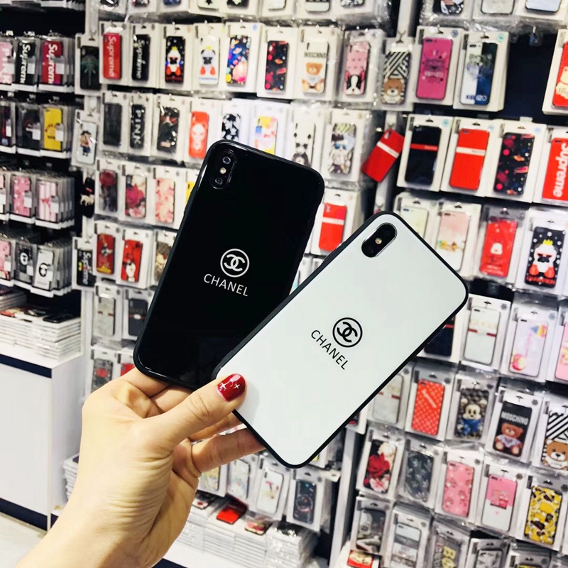 Chanel 鏡面ガラス iPhone 13 mini/13 pro maxケース 全機種対応 シャネル