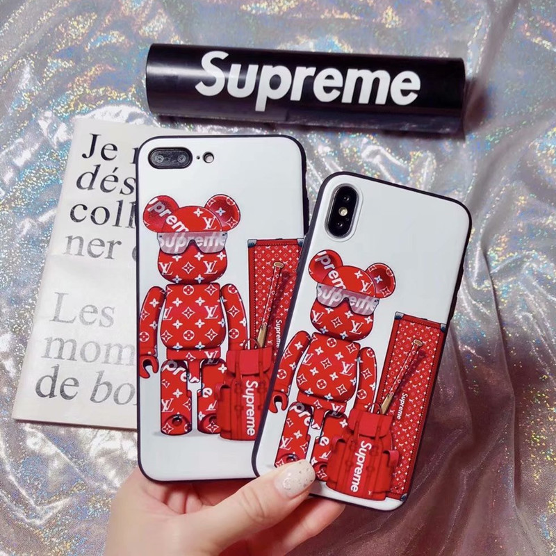 シュプリーム/Supreme ブランド iPhone 13 pro max/13 miniケース 個性 暴力熊 ルイヴィトン/LV アイフォン13