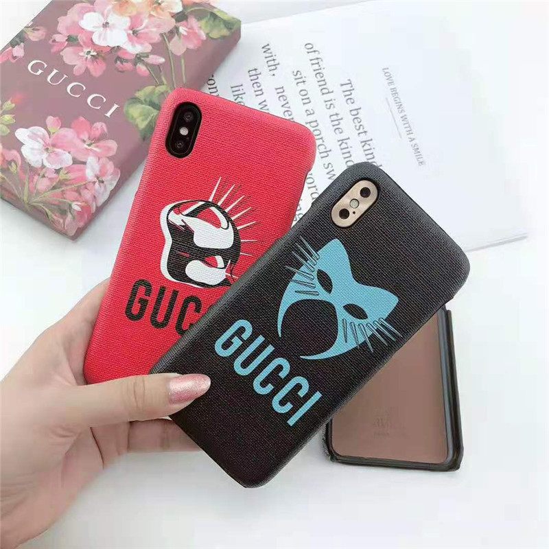 パロディ風iphone x/8プラスケース gucci