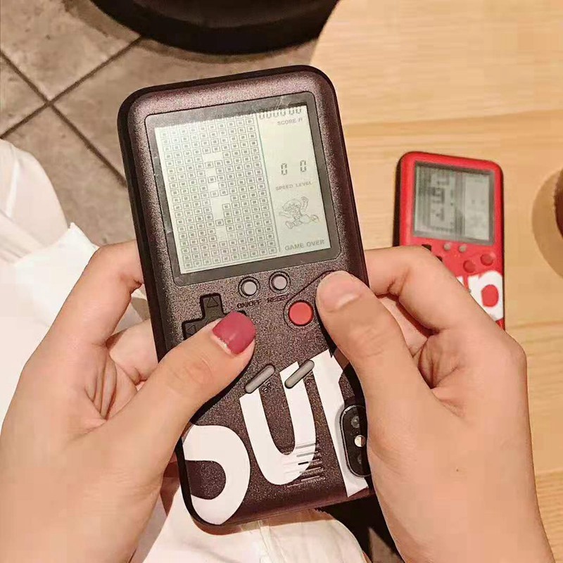 ゲーム機iphone x/8/7 plusケース supreme