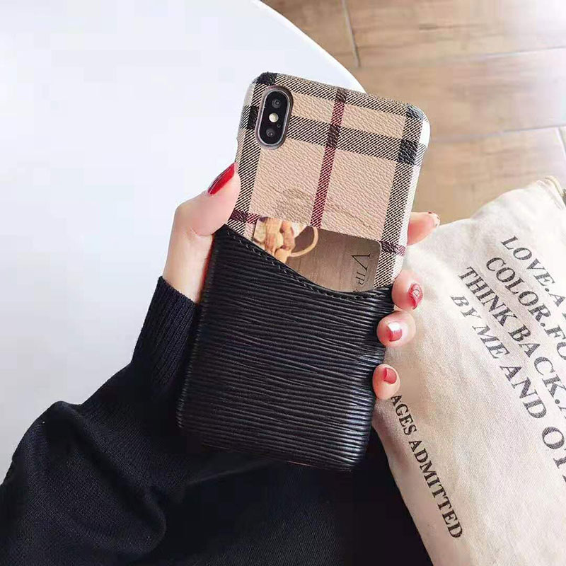 ブランド iphone 12 pro/x/8/7 plusケース burberry