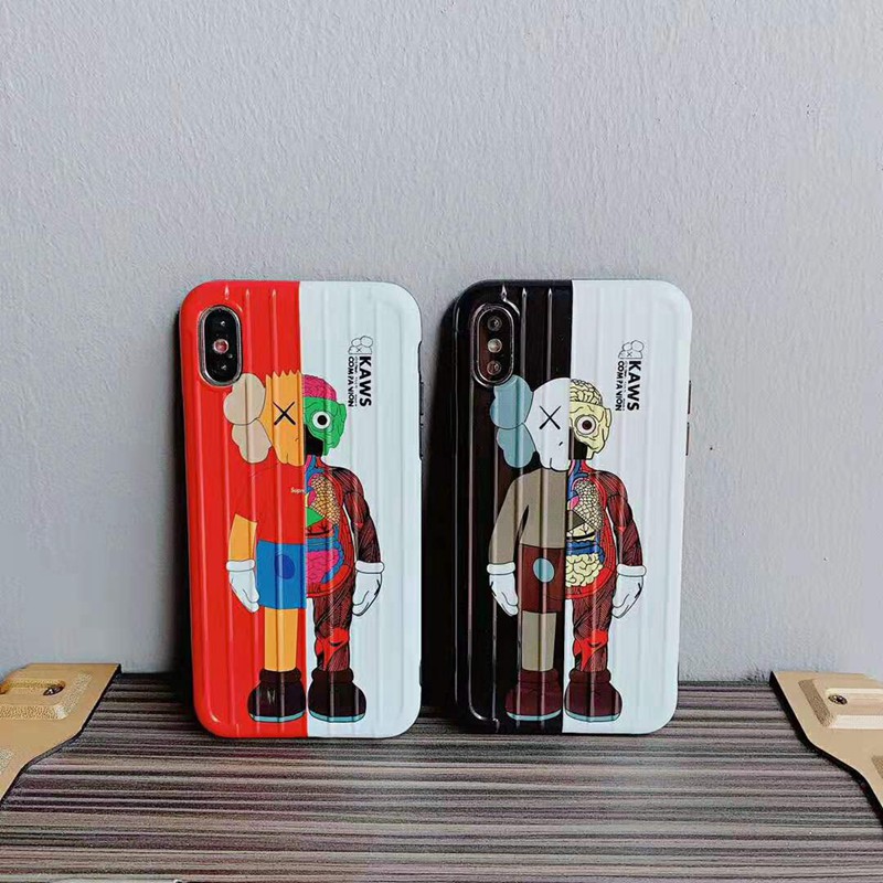 個性可愛い iphone 11 proケース kaws