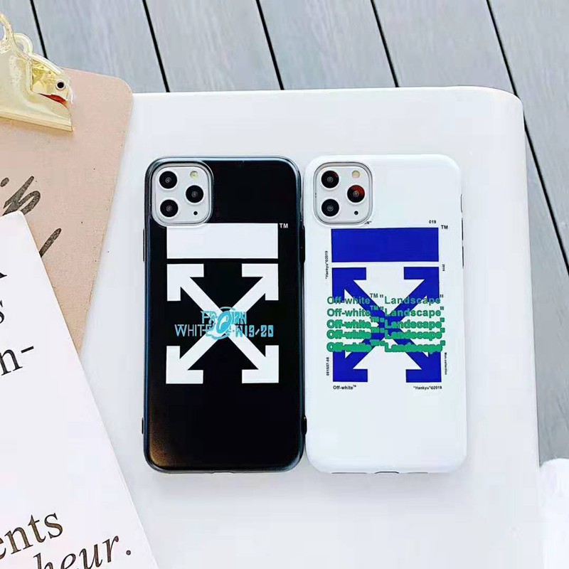 個性潮流 iphone xr/xs maxケース オーフホワイト ブランド
