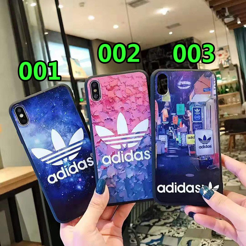 adidas iphone11/11 pro maxケーススポーツ風