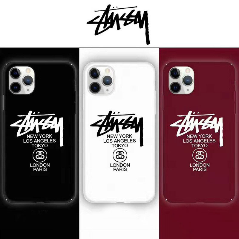 個性人気iphone xr/xs maxケースstussy