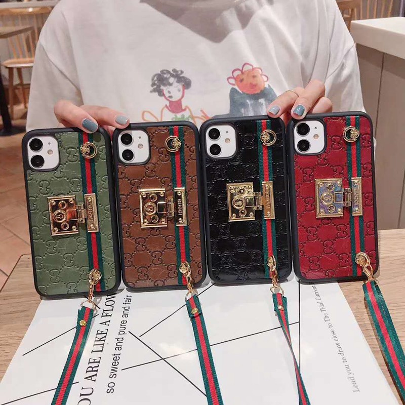 Gucci/グッチ アイフォン12/12 pro/11ケース ペアお揃い iphone 11/xs/x/8/7/se2ケース 女性向け iphone 11/xr/xs maxケース