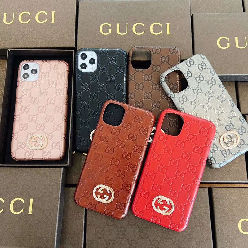 Gucci/グッチ アイフォン12/12 pro max/11/11pro maxケース 人気ブランド iphone 11 pro/xs/x/8/7ケース ペアお揃い 男女兼用