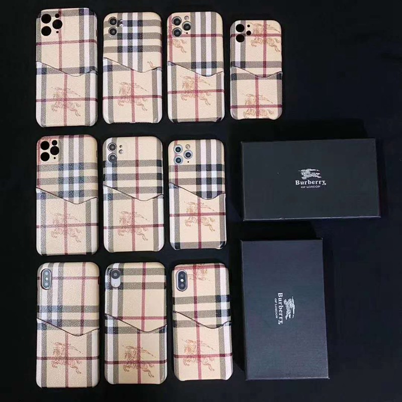 Burberry/バーバリー iphone12/12 pro/11/se2ケース ペアお揃い iPhone12/12 max/12 pro max/11 proケース 男女兼用