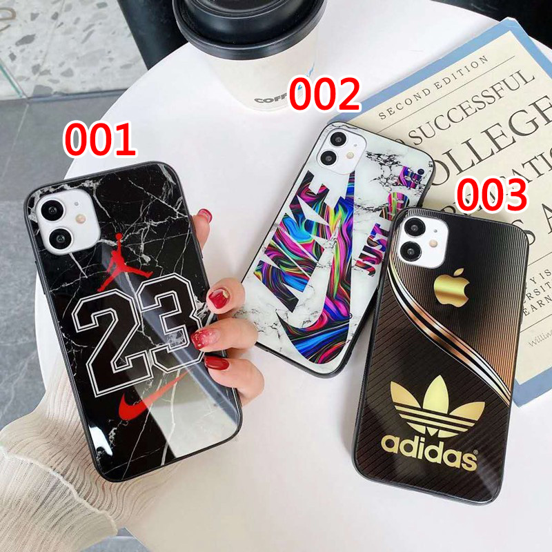 Nike/ナイキ ペアお揃い iphone12/12 max/12 pro maxケース Adidas/アディダス iphone xs/x/8/7ケース iphone 11/11 pro/11 pro maxケース ビジネス ストラップ付き