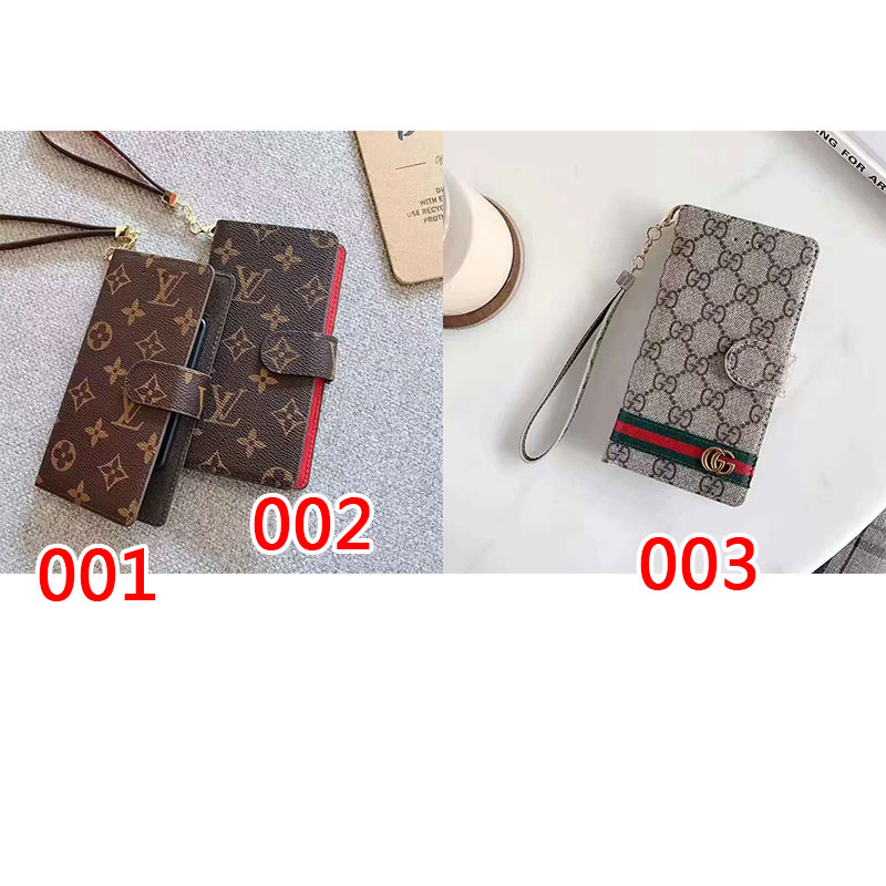 GUCCI グッチ ブランド iphone12/12pro maxケース かわいい 手帳型 シンプル galaxy note20 セレブ愛用 xperia 1ii/5ii/10iiケース LV ルイヴィトン 激安