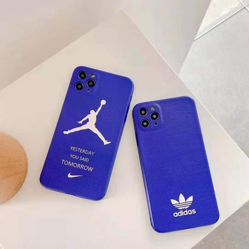 Nike ナイキ ブランド iphone 12 pro/12 pro maxケース かわいい 女性向け 個性潮 アディダス Adidas iphone x/xr/xs/xs maxケース レザー ロゴ