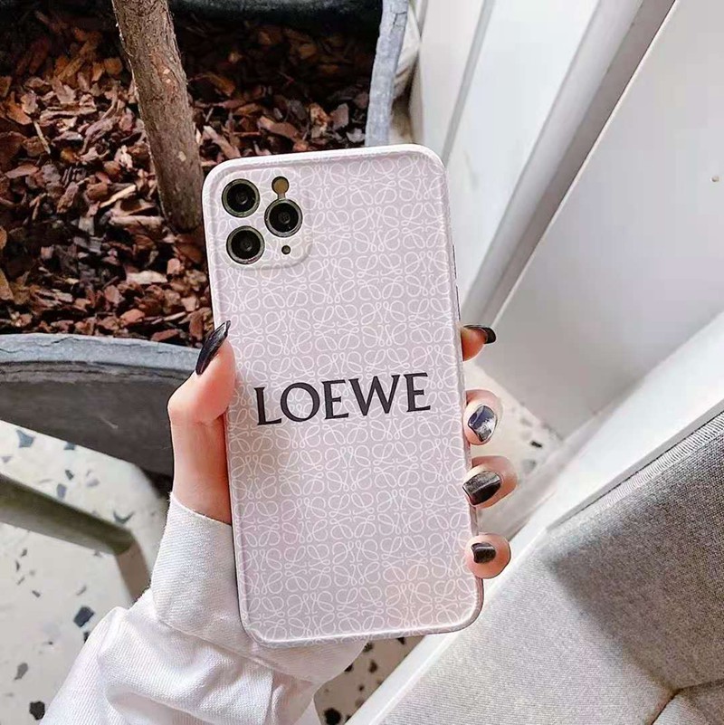 Loeweロエベ ブランド12pro/12mini/12pro max/11ケース かわいい モノグラム ペアお揃い 大人気 女性向け アイフォンx/xs/xr/8/7/11pro maxカバー