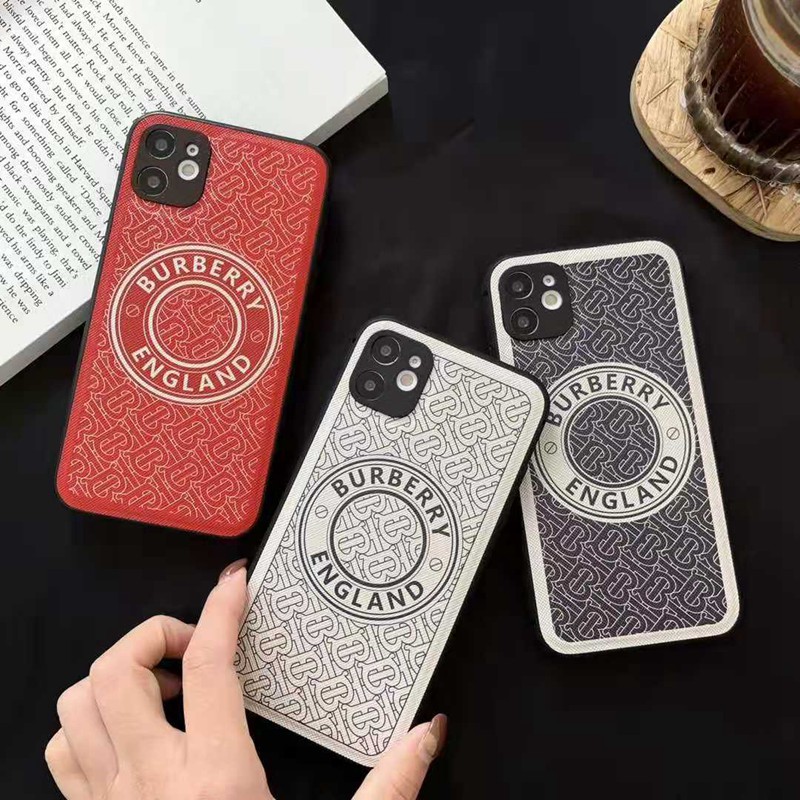 Burberryバーバリー ブランドiphone12mini/12pro/12pro maxケース ins風 かわいい ロゴ モノグラム 女性向け 大人気 アイフォン12カバー