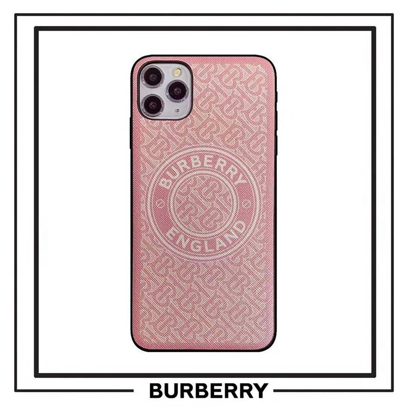 Burberryバーバリー ブランドiphone12/12mini/12pro/12pro maxケース モノグラム 経典 シンプル ジャケット型 ファッション huawei アイフォンx/xs/xr/8/7カバー