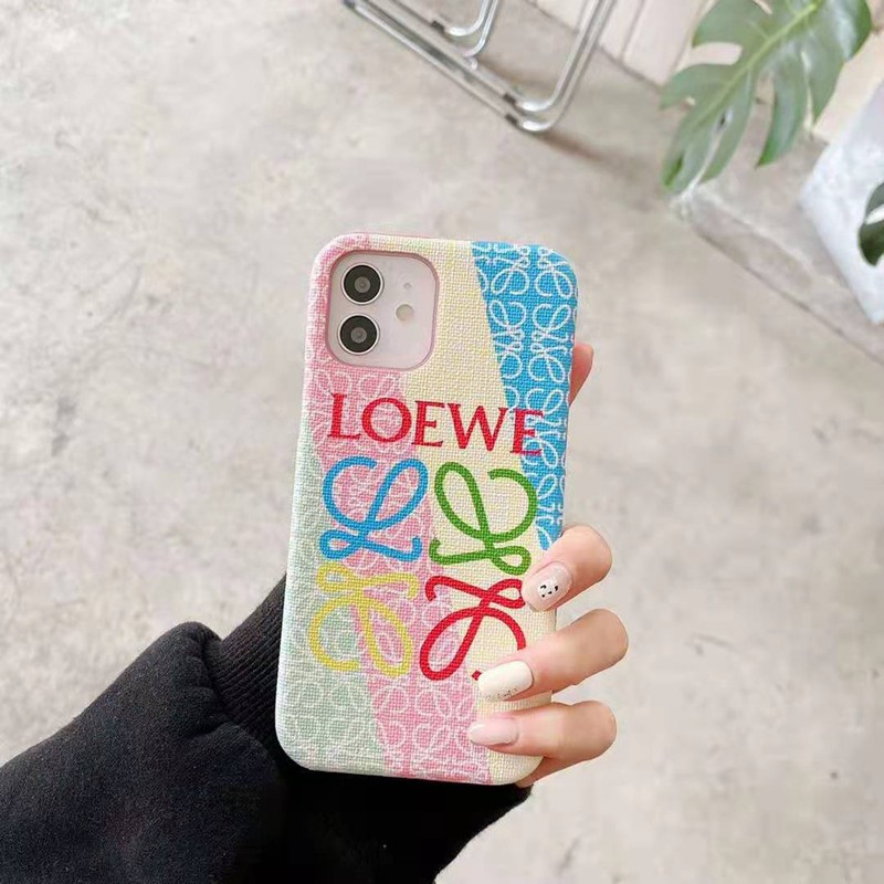 Loeweロエベ ブランドiphone12mini/12pro max11/12proケース モノグラム 個性 かわいいiphone 7/8 plus/se2ケース ビジネス アイフォン