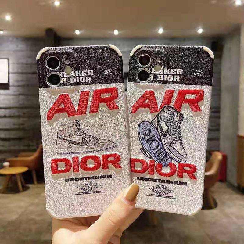 ディオールAir Jordanナイキ ブランドiphone 12/12 pro/12 pro maxケース 女性向け 男女兼用人気iphone xr/xs maxケース かわいい