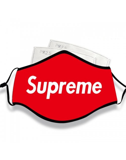 シュプリーム ブランドマスク 激安 夏秋向け UV 洗濯可能 supreme 綿布マスク おしゃれ 大人マスク ファッション 送料無料 メンズ レディース