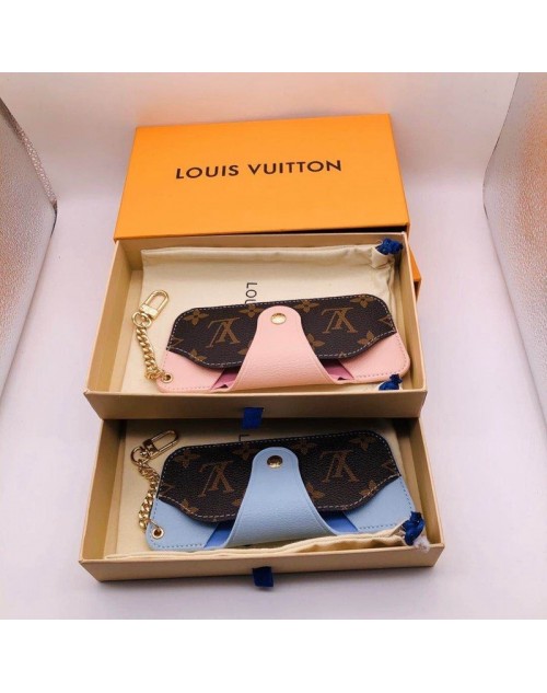 Louis Vuitton/ルイヴィトン風 ガネケース エスカル レザー 高級革 メガネケース サングラスケース 封筒形状 ハイブランド 上質 めがねケース  小物入れ 金具  ユニセックス メンズ レディーズ