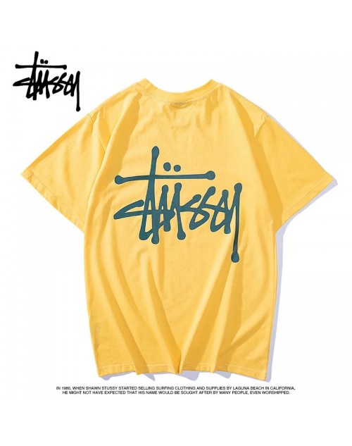 ジバンシィ ハイブランド stussy Tシャツ 落書き Tシャツ個性的レディース ダンス 衣装 韓国 大きいサイズ ヒップホップタイドブランド 夏物 半袖 若者愛用 薄手 きれい上着 良質 T-shirt