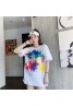 ジバンシィ ハイブランド stussy Tシャツ 落書き Tシャツ個性的レディース ダンス 衣装 韓国 大きいサイズ ヒップホップタイドブランド 夏物 半袖 若者愛用 薄手 きれい上着 良質 T-shirt