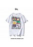 ジバンシィ ハイブランド stussy Tシャツ 落書き Tシャツ個性的レディース ダンス 衣装 韓国 大きいサイズ ヒップホップタイドブランド 夏物 半袖 若者愛用 薄手 きれい上着 良質 T-shirt