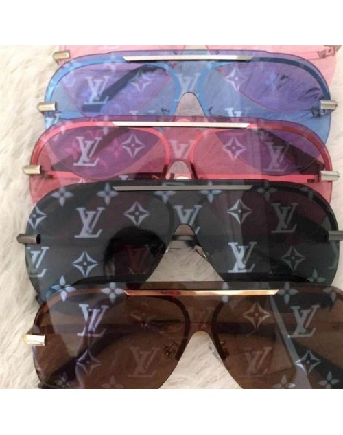 ルイヴィトン風 人気ブランド サングラス 小顔効果 LV Sunglasses カラーレンズ 通販 かっこいい UVカット 韓国風 ファッション メンズ 流行 ドライブ ユニセックス 春夏秋 おしゃれ レディース 