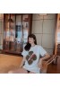 Louis Vuitton 女性トップス ルイヴィトン Tシャツ 個性的なt-shirt ダンス衣装 ストリート カジュアル 女性 韓国 可愛い 上質な素材 大きいサイズ  ブランド風 衣装 ファッション レディース 