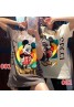 GUCCI  ブランド風 ミッキー コラボ 半袖Tシャツ メンズ レディース グッチ  Tシャツ 女性 大きいサイズ トップス T-shirt 可愛い ディズニーミッキー柄 おしゃれ フリーサイズ