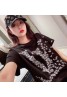 LV ルイヴィトン Tシャツ 半袖 航空機ロゴ  黒白色T-shirt オシャレ 若者 トップス ブランド人気 通学 通勤 おしゃれ 修身 高品質 女性ファッション 普段着 大きいサイズ  レディース