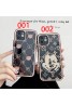 LV&Disneyコラボiphone 13/12S/13/13 pro/13 mini/13 pro maxケース シリコン製 グッチ ジャケット型 GUCCI 背面ガラス アイフォン11/11 pro/11 pro max/se2カバー韓国風可愛いヴィトン＆ディズニーコラボハイブランド激安ケースIPHONE X/XS/XR/8/7カバー防塵 レディース経典高級感