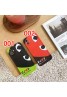 CDG ブランド iphone13/12s/13 mini/13 pro/13 pro maxケース 個性潮 コムデギャルソン 川久保玲 PLAY アイフォン12/11/x/xs/xr/8 plus/7カバー ファッション COMME des GARCONS ジャケット型 高級 人気 四角保護 レディース